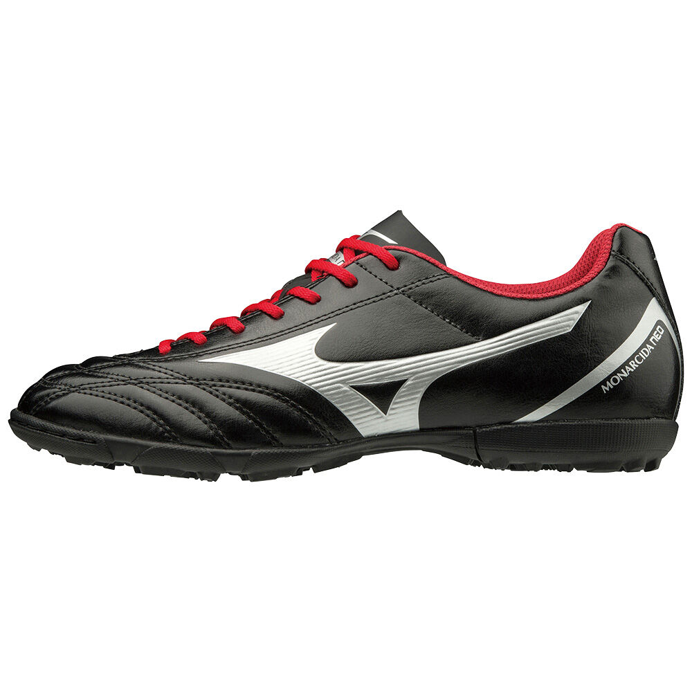 Mizuno Men's Monarcida Neo Select AS Soccer Shoes Black/Silver/Red (P1GD192503-HKX)